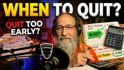 EP 566 When to Quit Your Job | Side Hustles Proof Points and Cash Flow