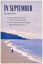"In September" by Amy Levy
