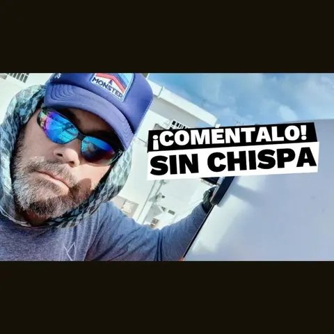 ¡Coméntalo! Sin chispa.