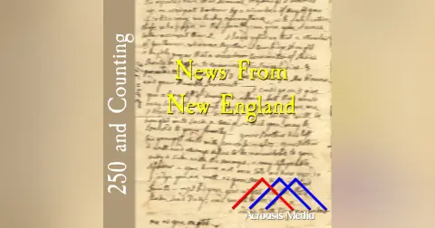 Letters From New England–April 21, 1776