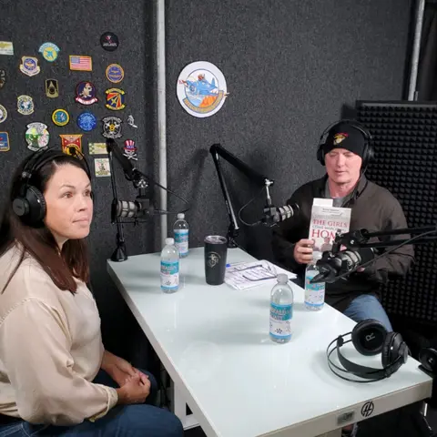 03/2023: Strong Language. Two Marines Talking! Guest Host Retired Marine LtCol David Sanford sits down with Purple Heart Recipient Marine MP Shannon Evans.