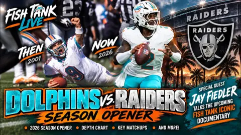 Jay Fiedler Returns! Dolphins-Raiders Then & Now + Malik Willis Set to Make Miami Debut
