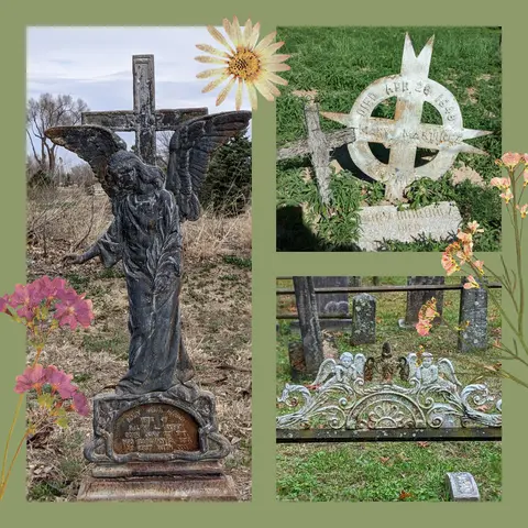 The Forgotten Art of Iron Grave Markers