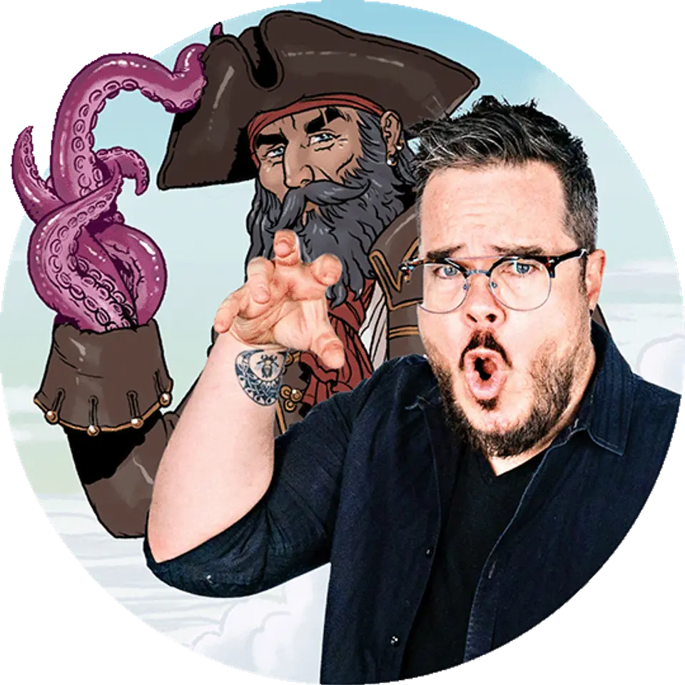 Travis Sharp as Captain Squidhand Travis Sharp as Captain Squidhand