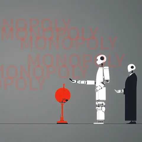 AI Market Domination and the Natural Monopoly Problem