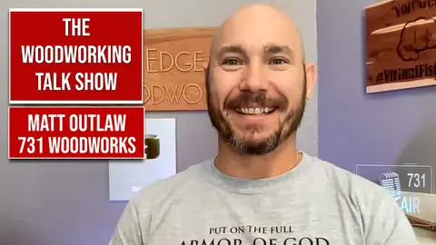 Matt Outlaw of 731 Woodworks quit his job as a cop to be a YouTuber (Ep 11)