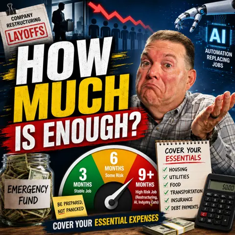 Everyone's Talking About Layoffs This Year. How Big Does My Emergency Fund Actually Need to Be?