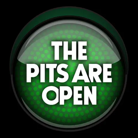 The Pits Are Open Logo