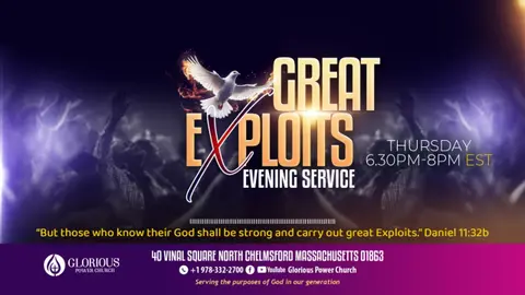 DAY 163 Great Exploits Evening Service
