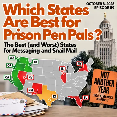 Which States Are Best For Prison Pen Pals?