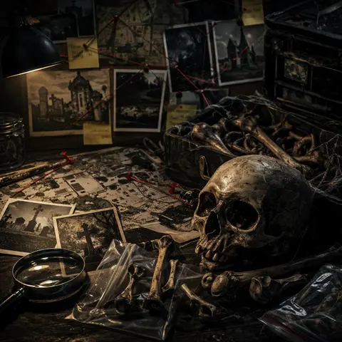 THE MAN WITH 100 HUMAN SKELETONS — The Dark Market For Human Bones