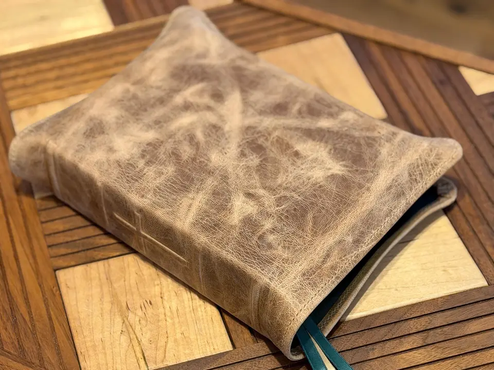 Image 4.jpeg Gray Worn Bible