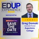 The Forklift Cannot Do Your Deadlifts - with Greg Domski, Associate Provost, Augustana College