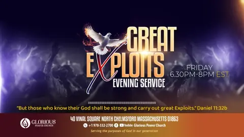 DAY 171 Great Exploits Evening Service