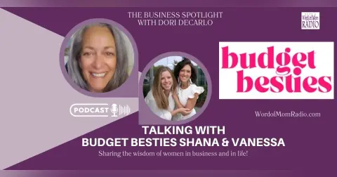 Budget Besties Shana and Vanessa on The Business Spotlight with Dori DeCarlo