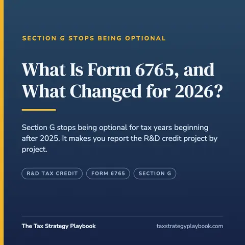 What Is Form 6765, and What Changed for 2026?