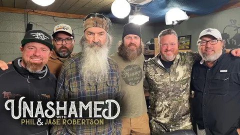 Ep 615 | Phil & Jase Are Awestruck by Shane & Shane's Gifts for Worship — but Can They Hunt Ducks?