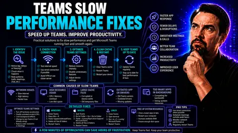 Teams Slow Performance Fixes: The Complete Guide for Microsoft Teams Users