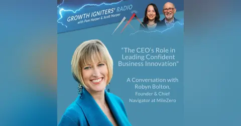 The CEO’s Role in Leading Confident Business Innovation  – with Robyn Bolton