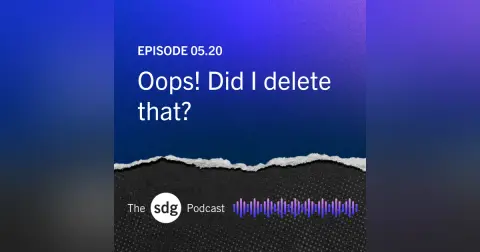Oops! Did I delete that?