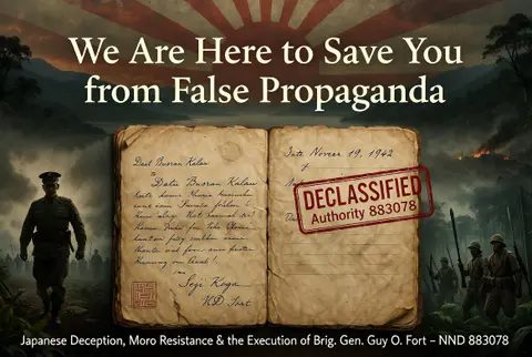 We Are Here to Save You from False Propaganda”: Japanese Psychological Operations, Moro Resistance, Tanaka’s Loss of Control in Lanao, and the Execution of Brigadier General Guy O. Fort