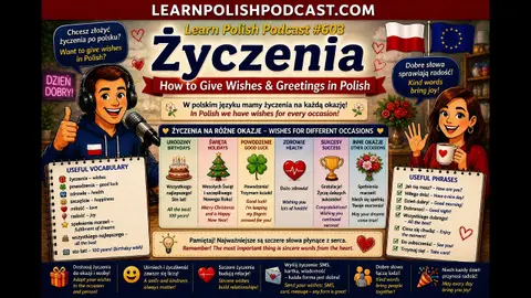 #603 Życzenia - How to Give Wishes & Greetings in Polish