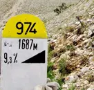 Mont-Ventoux, de andere kant van de kale berg.