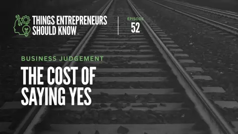 The Cost of Saying Yes