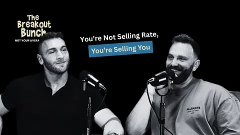 You're Not Selling Rate, You're Selling You - Aaron Kramer