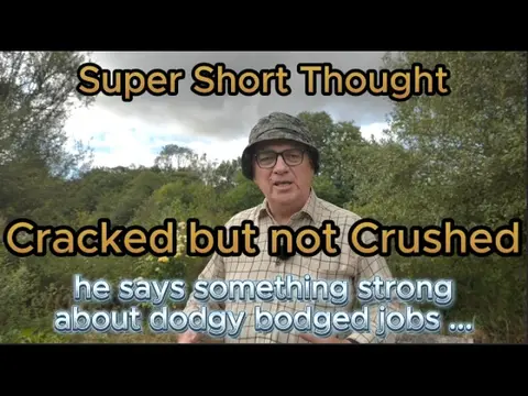 Super Short Thought | Cracked but Not Crushed | 2 Corinthians 4:7