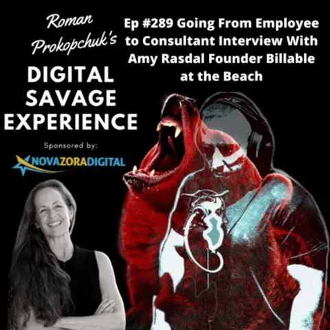 Ep #289 Going From Employee to Consultant Interview With Amy Rasdal Founder Billable at the Beach