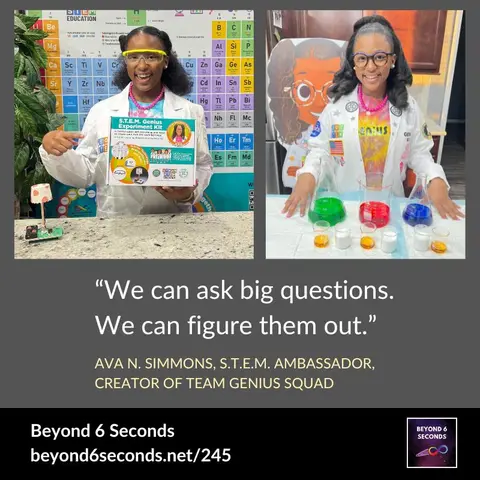 Ava N. Simmons — STEM entrepreneur and toy designer with dyslexia and dysgraphia