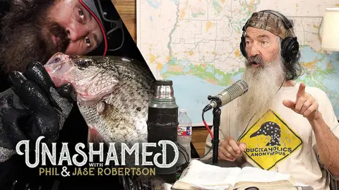 Ep 290 | Phil Gives Al the Side-Eye, Jase Gets Caught Poaching from Willie's Pond & Slavery to Sin