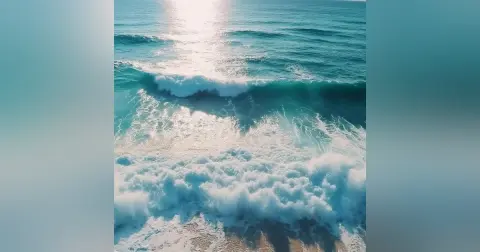 Ocean Waves Crashing – Relaxing Beach Ambience