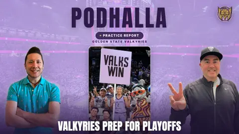 Podhalla Practice Report: Inside Valkyries Practice, Dallas Preview & the Playoff Push