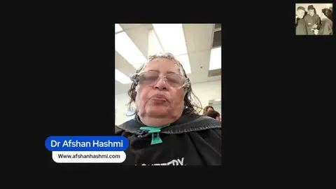 Let's see how we do root touch and base color-by Dr.Afshan Hashmi