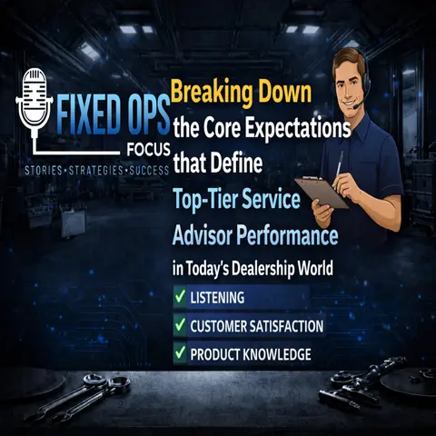 Episode 2 - Service Advisor Standards