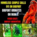 Weird Bigfoot Encounters - Homeless Couple Calls 911 on Bigfoot ACTUAL AUDIO