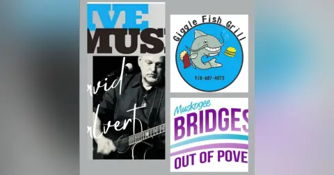David Calvert Sings for Muskogee Bridges