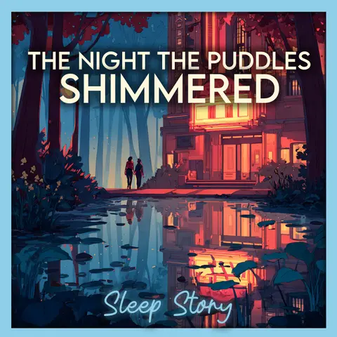 Sleep Story for Adults | Moonlit Village After Rain, Shimmering Puddles & Gentle Magic for Deep Sleep