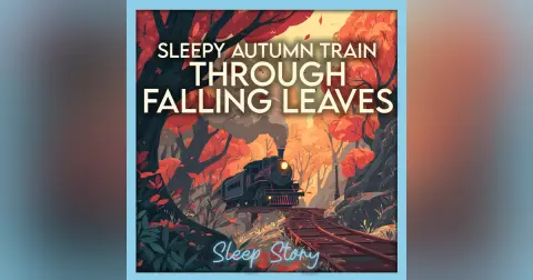The Sleepy Autumn Train | Cozy Bedtime Story for Adults with Gentle Rain, Falling Leaves, Deep Sleep & Relaxation