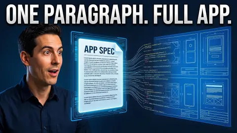 I Gave Claude Code One Paragraph and It Wrote My App Spec
