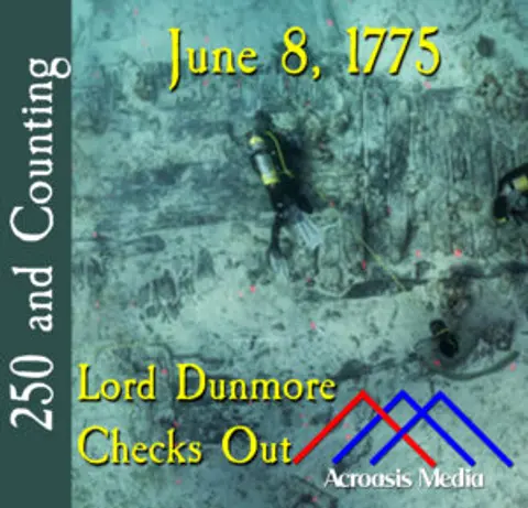June 8, 1775: Lord Dunmore Checks Out