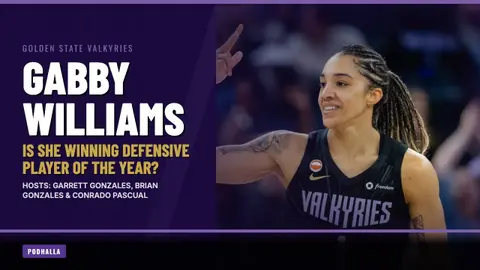 Is Gabby Williams Going to Win Defensive Player of the Year? | Podhalla