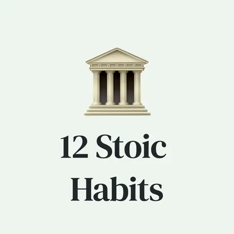 🏛 12 Habits to Help Focus on What Matters