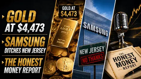 Gold at $4,473, Samsung Ditches New Jersey, and the Honest Money Report | 06-15-26