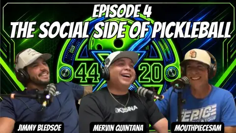 THE SOCIAL SIDE OF PICKLEBALL