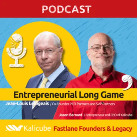 Jean-Louis Lelogeais with Jason Barnard on Fastlane Founders And Legacy. Entrepreneurial Long Game