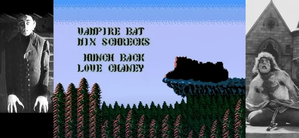 Castlevania credit for Max Schreck and Lon Cheney, Sr. Castlevania credit for Max Schreck and Lon Cheney, Sr.