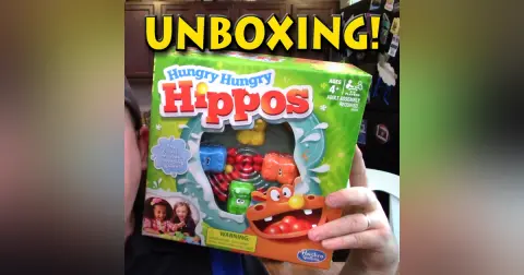 HUNGRY HUNGRY HIPPOS 2023! Unboxing, History, Assembly and Review – Dandy Fun House episode 27